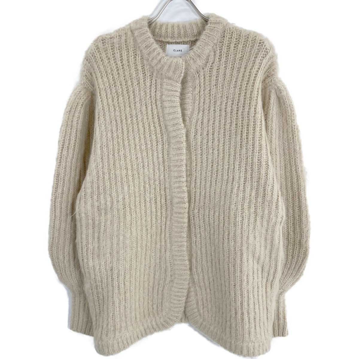 CLANE クラネ 13106-2112 ﾍﾞｰｼﾞｭ ｶﾗｰﾓﾍｱｼｬｷﾞｰｶｰﾃﾞｨｶﾞﾝ トップス 2