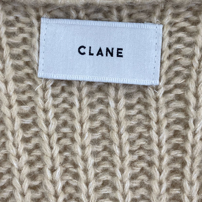 CLANE クラネ 13106-2112 ﾍﾞｰｼﾞｭ ｶﾗｰﾓﾍｱｼｬｷﾞｰｶｰﾃﾞｨｶﾞﾝ トップス 2