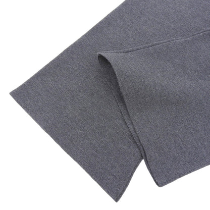 AP STUDIO エーピーストゥディオ 美品 ウール フレア リブパンツ ボトムス レディース グレー 36 25年製 ボトムス 36