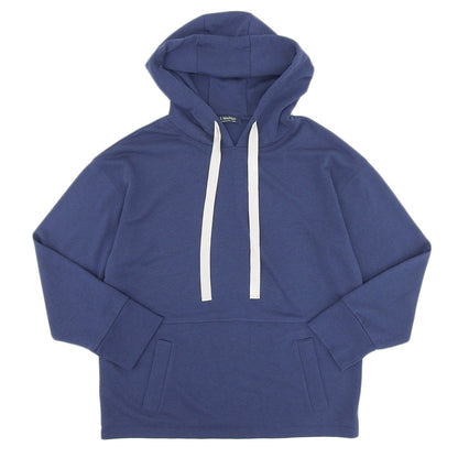 S MaxMara エスマックスマーラ フーデットリボンスウェット トップス レディース ブルー M トップス M