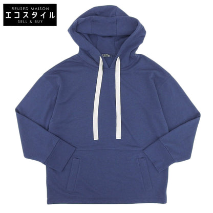 S MaxMara エスマックスマーラ フーデットリボンスウェット トップス レディース ブルー M トップス M