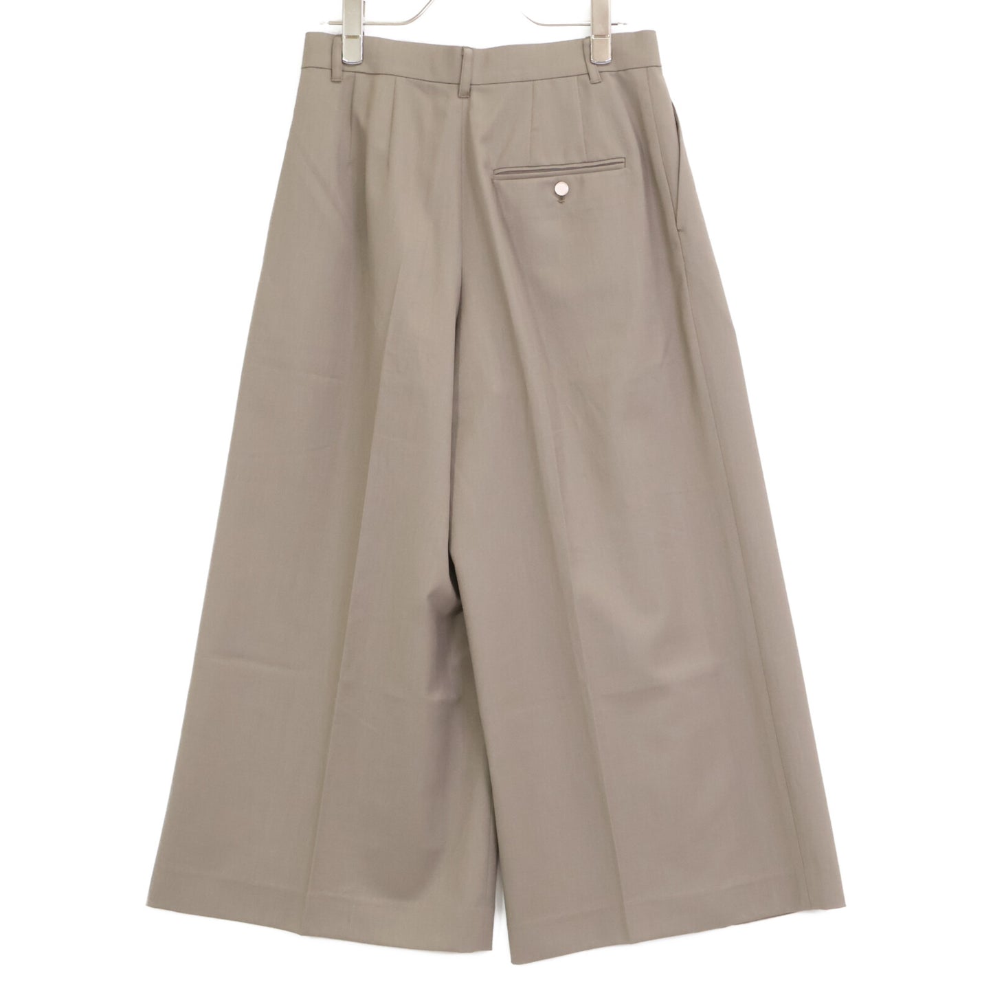 自由区 ジユウク 24年製 ﾓｶ TWﾗﾁﾈｽﾄﾚｯﾁﾜｲﾄﾞｸﾛｯﾌﾟﾄﾞ ﾊﾟﾝﾂ ボトムス 36