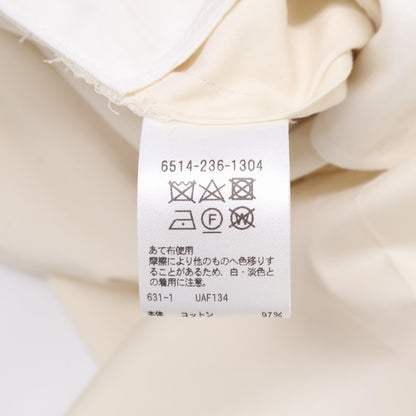 DRAWER ドゥロワー 6514-236-1304 23SS ﾎﾜｲﾄ ｻﾃﾝｻｽﾍﾟﾝﾀﾞｰﾊﾟﾝﾂ ボトムス 34