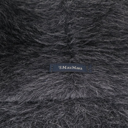 S MaxMara エスマックスマーラ 901621136 ｸﾞﾚｰ ｱﾙﾊﾟｶ×ｳｰﾙ ﾀﾞﾌﾞﾌﾞﾚｽﾄ ﾃﾃﾞｨ ｼｬｷﾞｰﾛﾝｸﾞｺｰﾄ コート 40