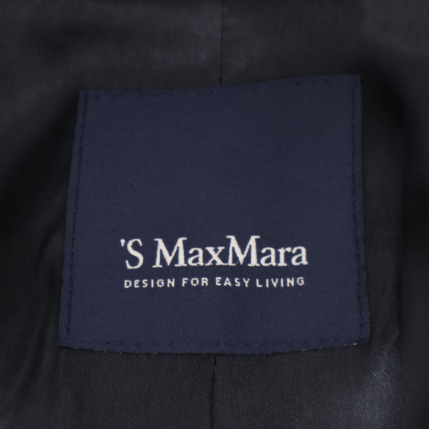 S MaxMara エスマックスマーラ 901621136 ｸﾞﾚｰ ｱﾙﾊﾟｶ×ｳｰﾙ ﾀﾞﾌﾞﾌﾞﾚｽﾄ ﾃﾃﾞｨ ｼｬｷﾞｰﾛﾝｸﾞｺｰﾄ コート 40