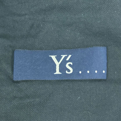 Y's ワイズ YG-P45-930 ﾌﾞﾗｯｸ×ﾌﾞﾙｰ ﾎﾟﾘｴｽﾃﾙ 総柄 ﾜｲﾄﾞﾊﾟﾝﾂ ボトムス 3