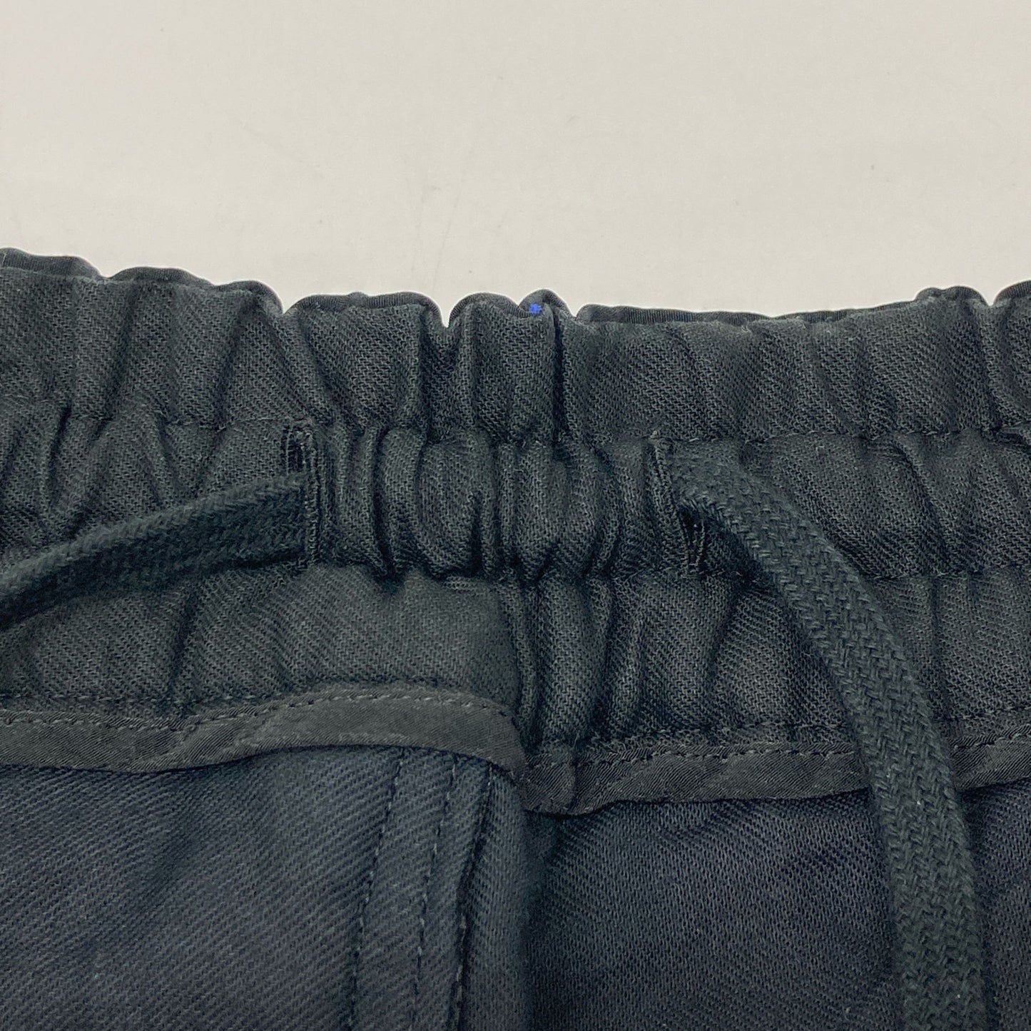 Y's ワイズ YG-P45-930 ﾌﾞﾗｯｸ×ﾌﾞﾙｰ ﾎﾟﾘｴｽﾃﾙ 総柄 ﾜｲﾄﾞﾊﾟﾝﾂ ボトムス 3