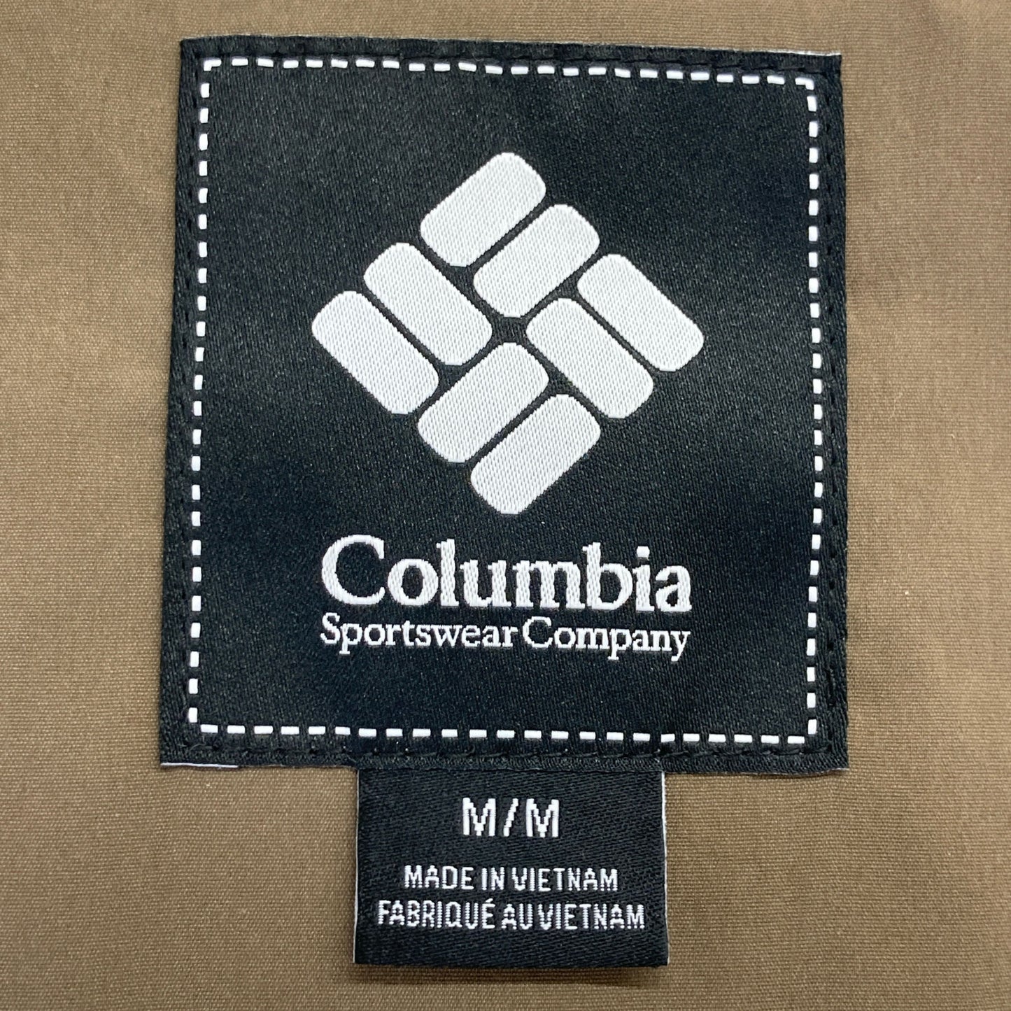 Columbia コロンビア 【BLACK LABEL】222 PM0414 ﾌﾞﾗｳﾝ ﾍﾟｯﾊﾟｰﾊｰﾊﾞｰｲﾝｼｭﾚｰﾄｼﾞｬｹｯﾄ ジャケット M