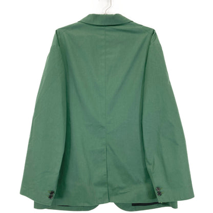 WACKO MARIA ワコマリア ｸﾞﾘｰﾝ ﾎﾟﾘｴｽﾃﾙ×ｺｯﾄﾝ UNCONSTRUCTED JACKET ジャケット L