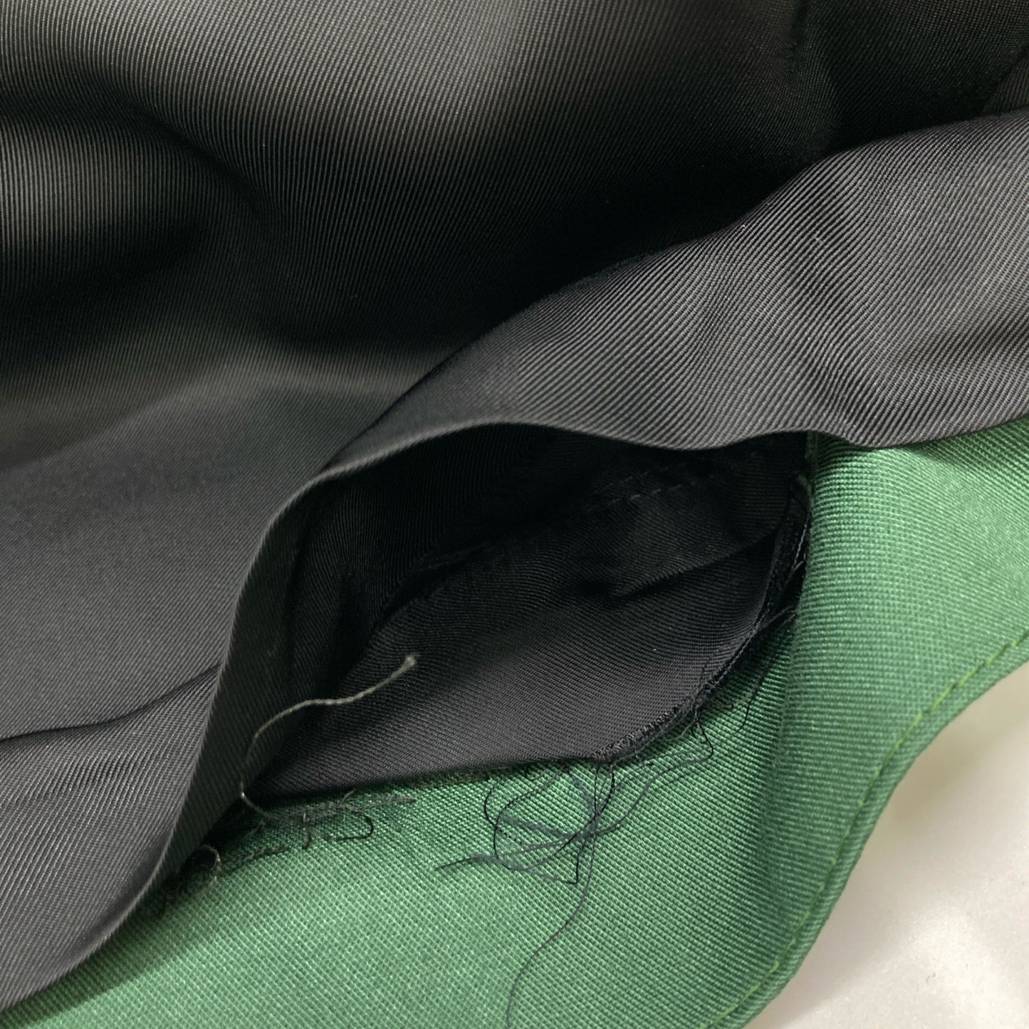 WACKO MARIA ワコマリア ｸﾞﾘｰﾝ ﾎﾟﾘｴｽﾃﾙ×ｺｯﾄﾝ UNCONSTRUCTED JACKET ジャケット L