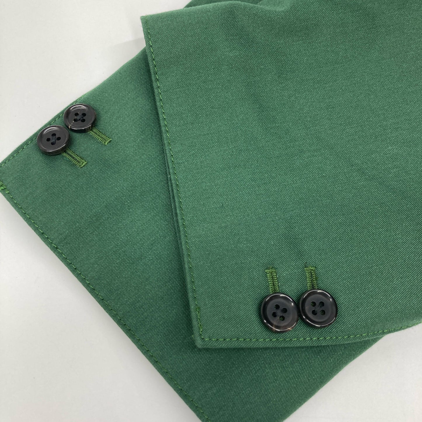 WACKO MARIA ワコマリア ｸﾞﾘｰﾝ ﾎﾟﾘｴｽﾃﾙ×ｺｯﾄﾝ UNCONSTRUCTED JACKET ジャケット L