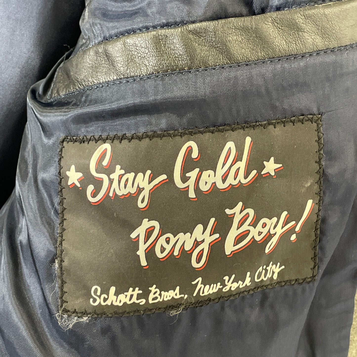 SCHOTT ショット 3102017 ブラック×グレー レザー×ウール ファラオジャケット ジャケット S