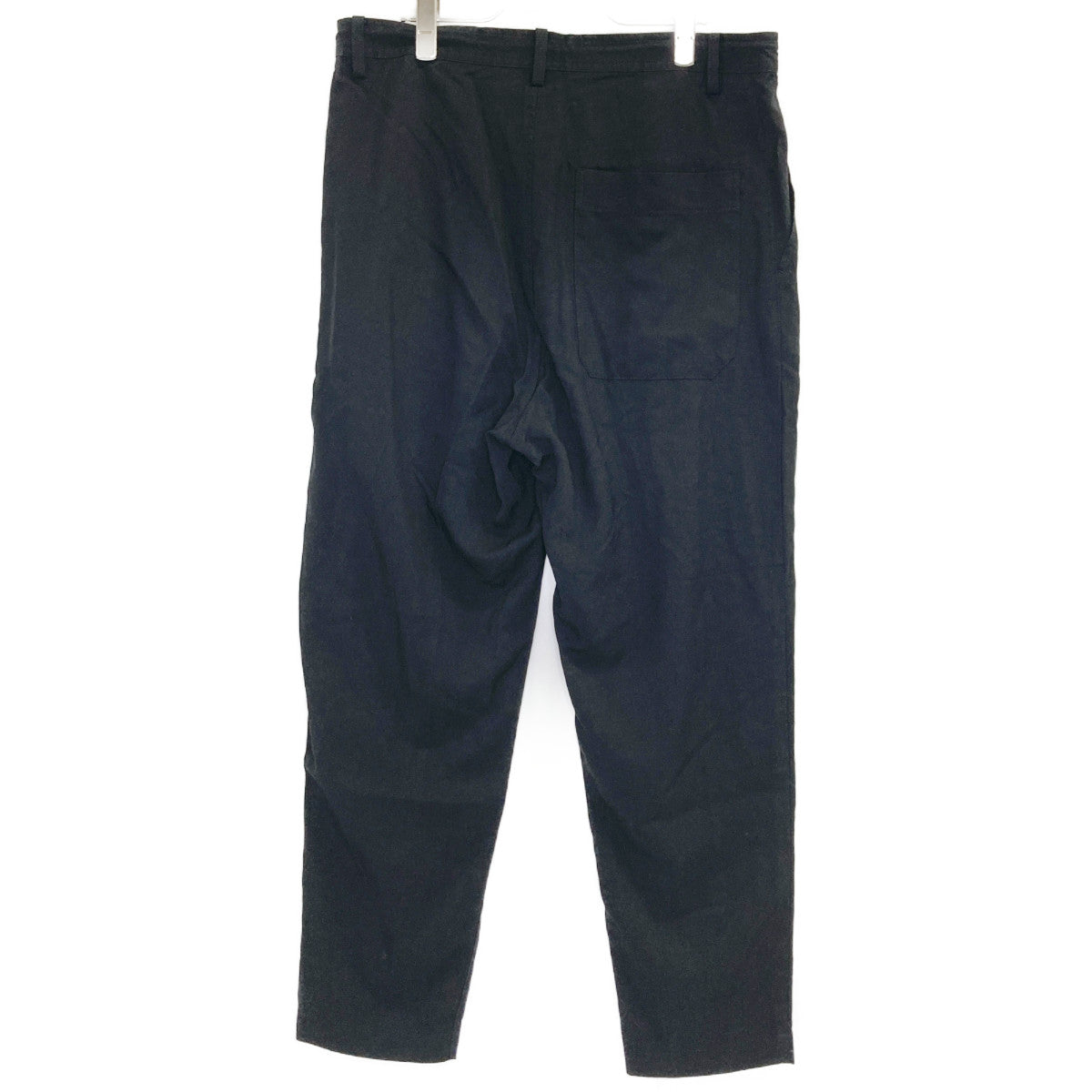 Y's ワイズ YJ-P11-202 23AW ﾌﾞﾗｯｸ ｽﾄﾚｰﾄﾜｲﾄﾞﾊﾟﾝﾂ ボトムス 2