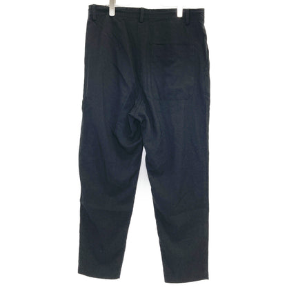 Y's ワイズ YJ-P11-202 23AW ﾌﾞﾗｯｸ ｽﾄﾚｰﾄﾜｲﾄﾞﾊﾟﾝﾂ ボトムス 2