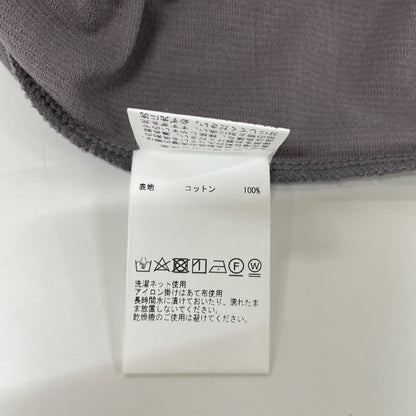 THIRD MAGAZINE サードマガジン A0833UA 110 ｸﾞﾚｰ ｺｯﾄﾝ ｸﾙｰﾈｯｸ ﾛﾝｸﾞｽﾘｰﾌﾞﾜﾝﾋﾟｰｽ ワンピース 2