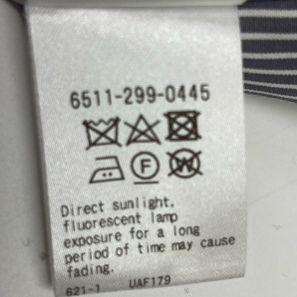 DRAWER ドゥロワー 6511-299-0445 ｸﾞﾚｰ ｽﾄﾗｲﾌﾟﾌﾘﾙｽﾀﾝﾄﾞｶﾗｰｼｬﾂ トップス 36