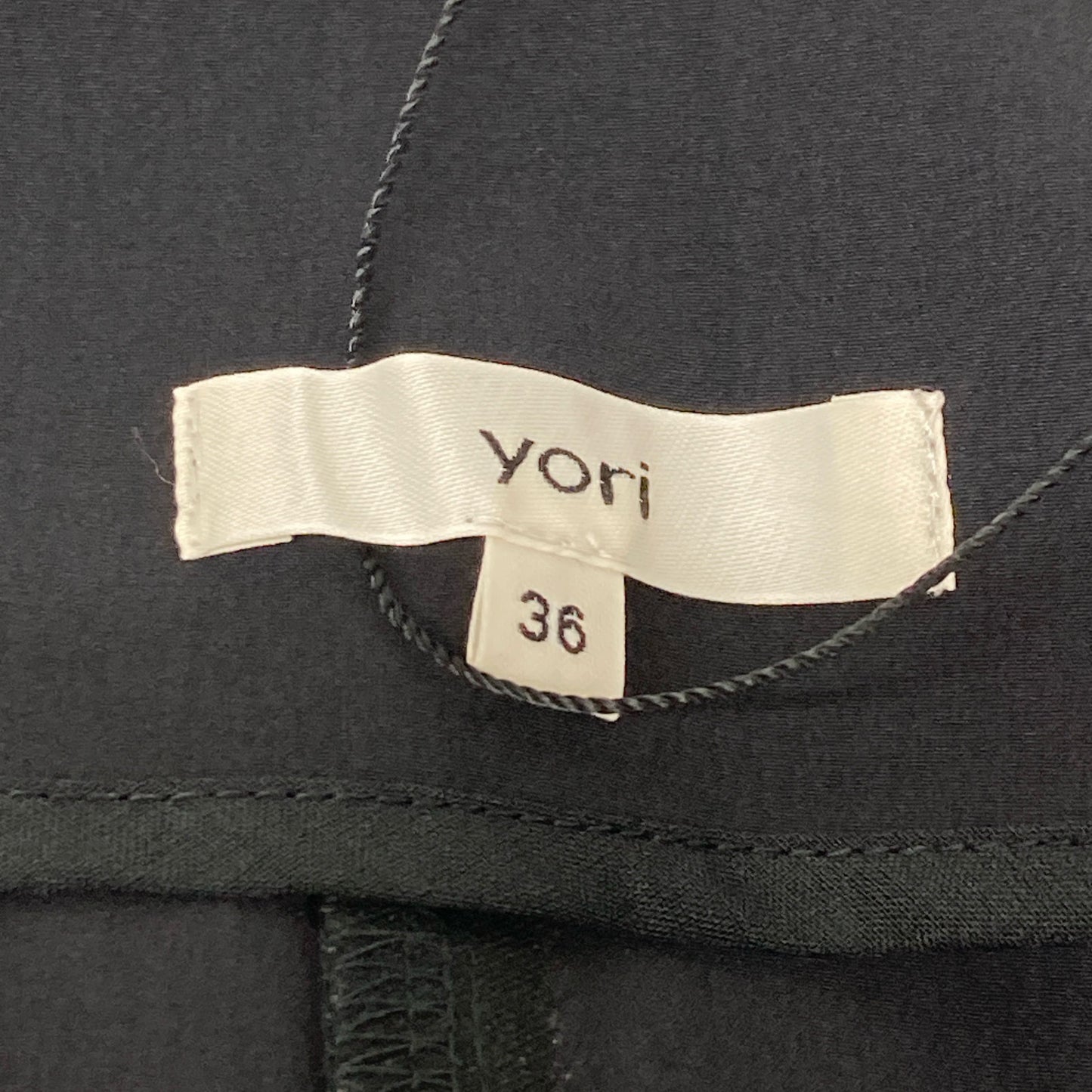 yori ヨリ YR24-23073SM ﾌﾞﾗｯｸ ﾅｲﾛﾝ ｳｴｽﾄﾘﾎﾞﾝﾜｲﾄﾞｻﾛﾍﾟｯﾄ/ｵｰﾙｲﾝﾜﾝ ワンピース 36