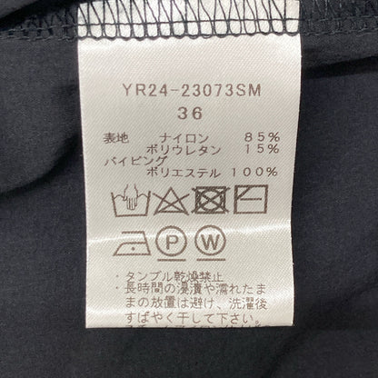 yori ヨリ YR24-23073SM ﾌﾞﾗｯｸ ﾅｲﾛﾝ ｳｴｽﾄﾘﾎﾞﾝﾜｲﾄﾞｻﾛﾍﾟｯﾄ/ｵｰﾙｲﾝﾜﾝ ワンピース 36