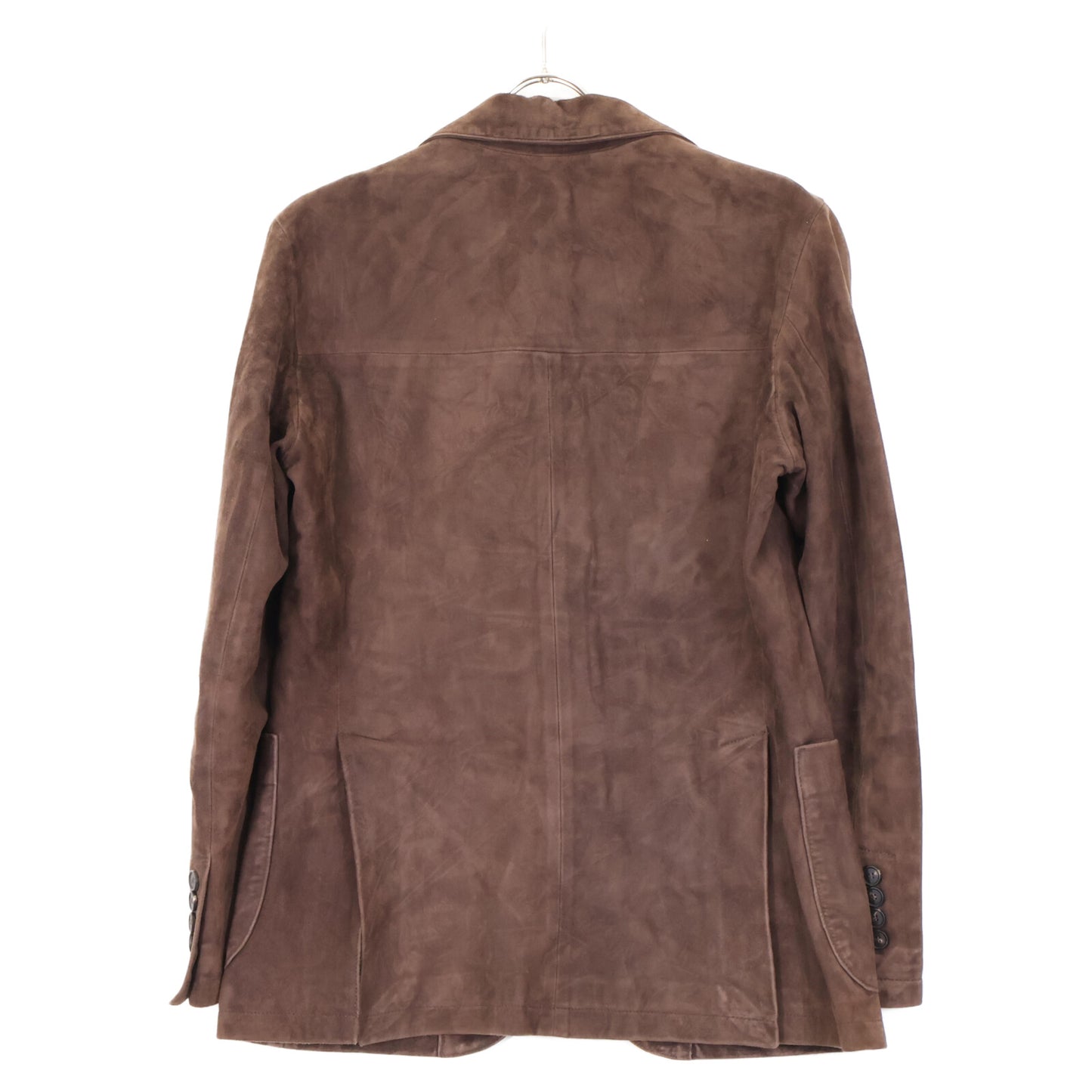 TAGLIATORE タリアトーレ ASI21-01 CARSON ﾌﾞﾗｳﾝ ﾗﾑﾚｻﾞｰｽｴｰﾄﾞ ｻｲﾄﾞﾍﾞﾝﾂ 2Bｼﾞｬｹｯﾄ ジャケット 44