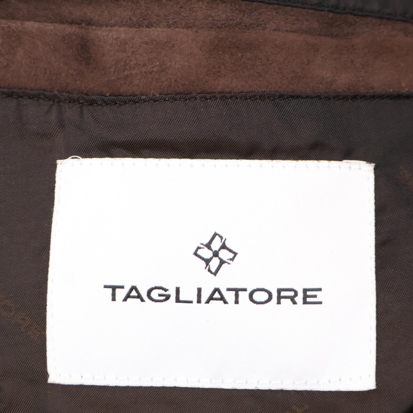 TAGLIATORE タリアトーレ ASI21-01 CARSON ﾌﾞﾗｳﾝ ﾗﾑﾚｻﾞｰｽｴｰﾄﾞ ｻｲﾄﾞﾍﾞﾝﾂ 2Bｼﾞｬｹｯﾄ ジャケット 44