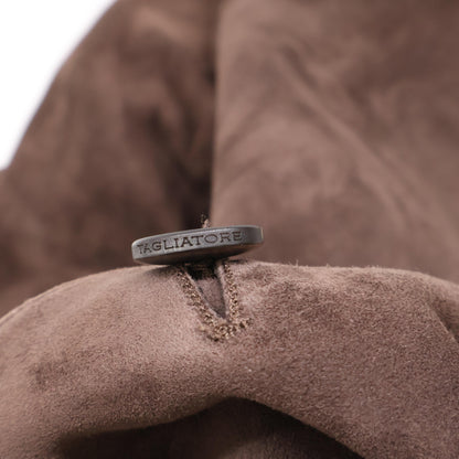 TAGLIATORE タリアトーレ ASI21-01 CARSON ﾌﾞﾗｳﾝ ﾗﾑﾚｻﾞｰｽｴｰﾄﾞ ｻｲﾄﾞﾍﾞﾝﾂ 2Bｼﾞｬｹｯﾄ ジャケット 44