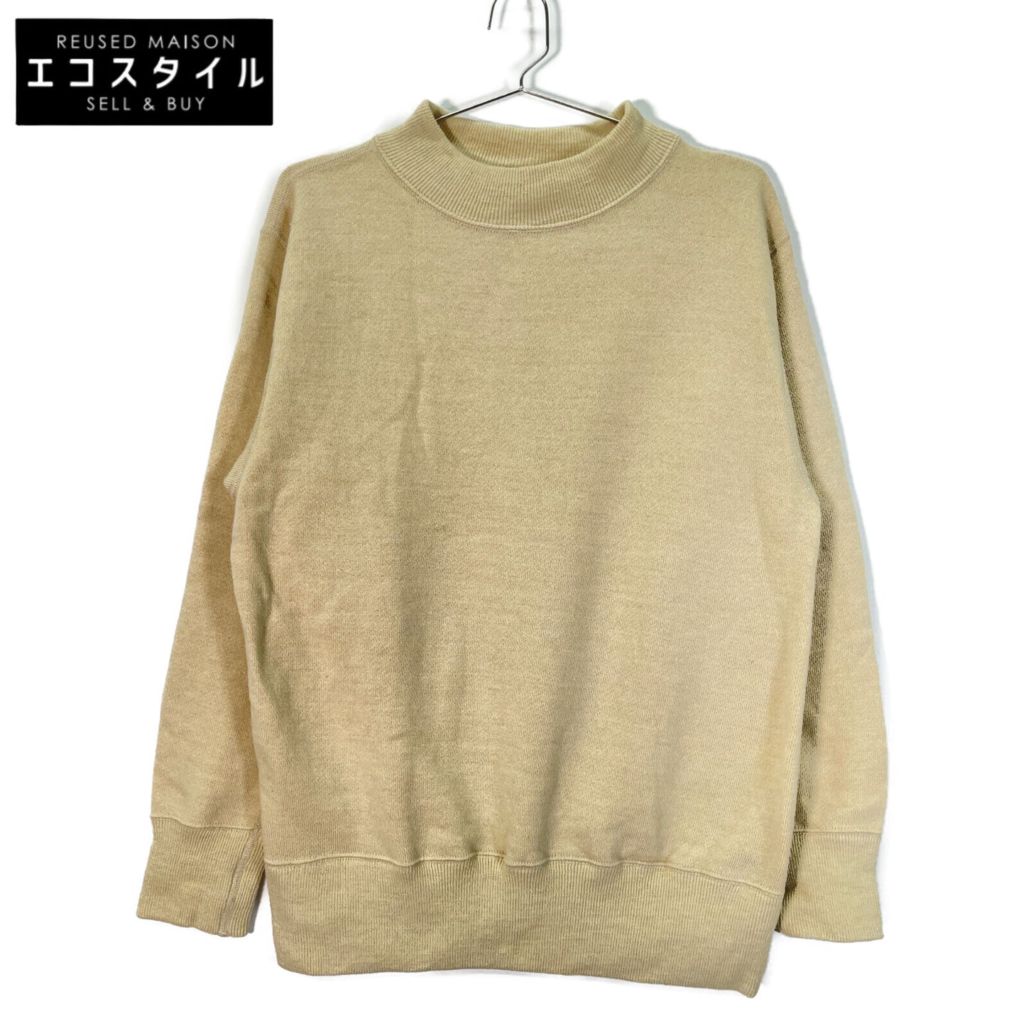 45R フォーティファイブ アール 81170244 ｱｲﾎﾞﾘｰ ｳｰﾙ裏毛の908ﾖｯｸﾈｯｸ トップス 3