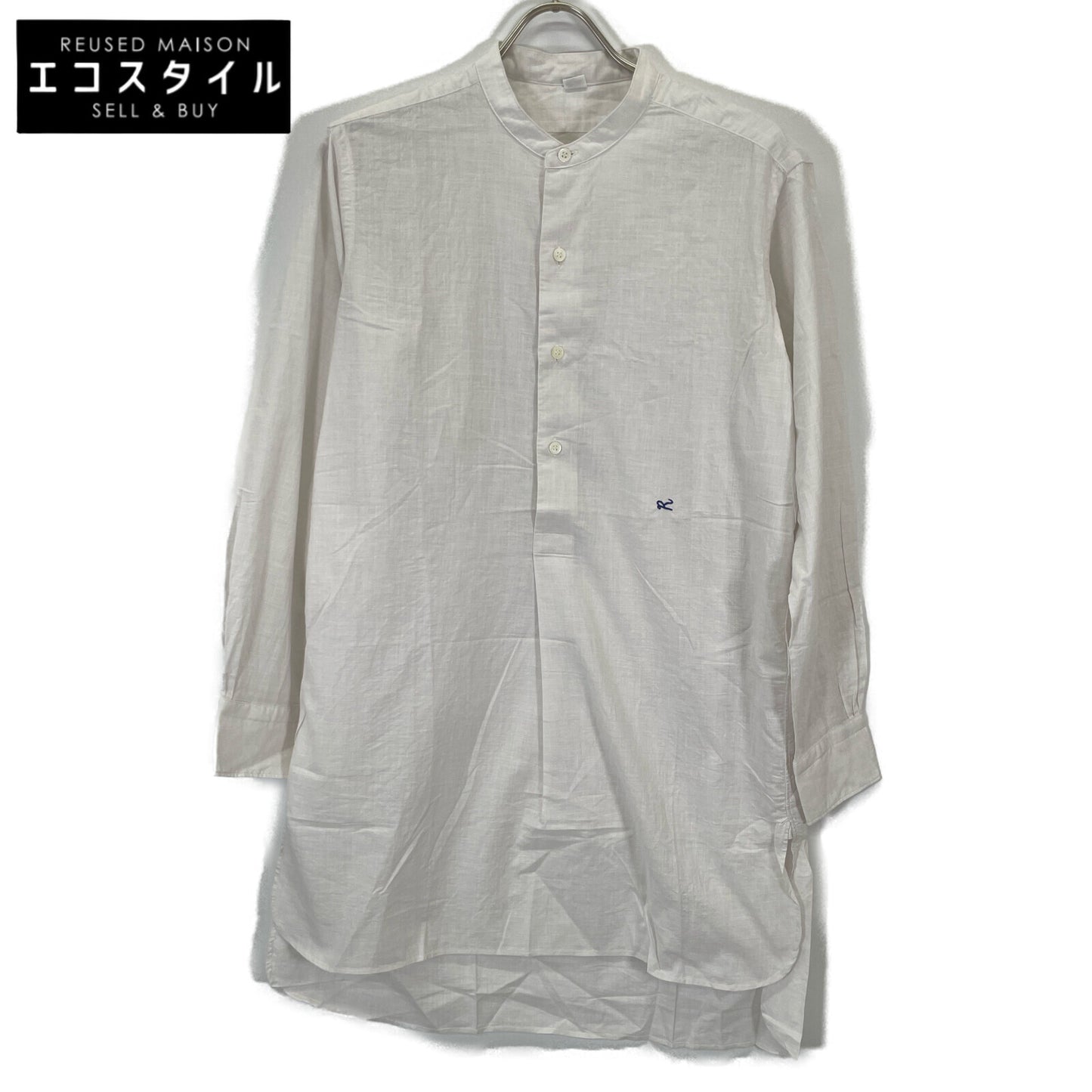 45R フォーティファイブ アール 5013075 ﾎﾜｲﾄ ﾊｹ目のｸﾞｰｸﾞｰｼｬﾂ トップス 1