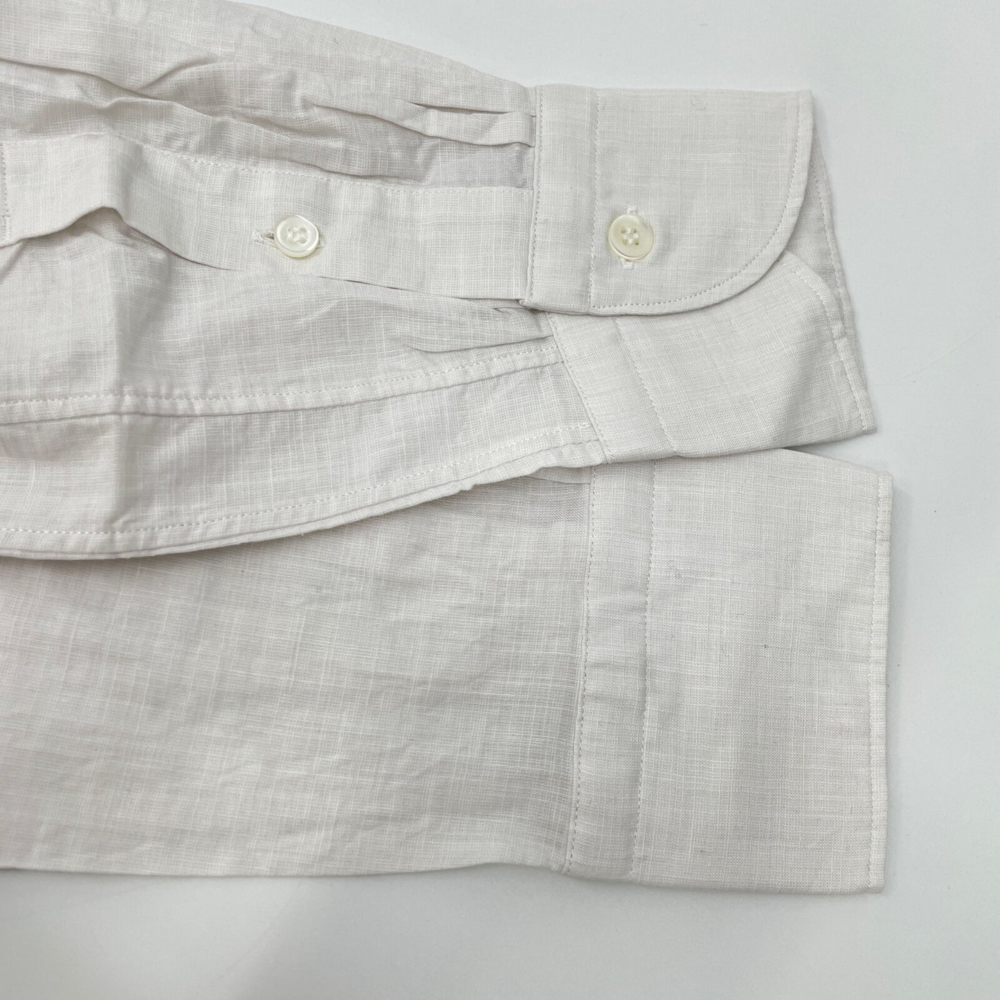 45R フォーティファイブ アール 5013075 ﾎﾜｲﾄ ﾊｹ目のｸﾞｰｸﾞｰｼｬﾂ トップス 1