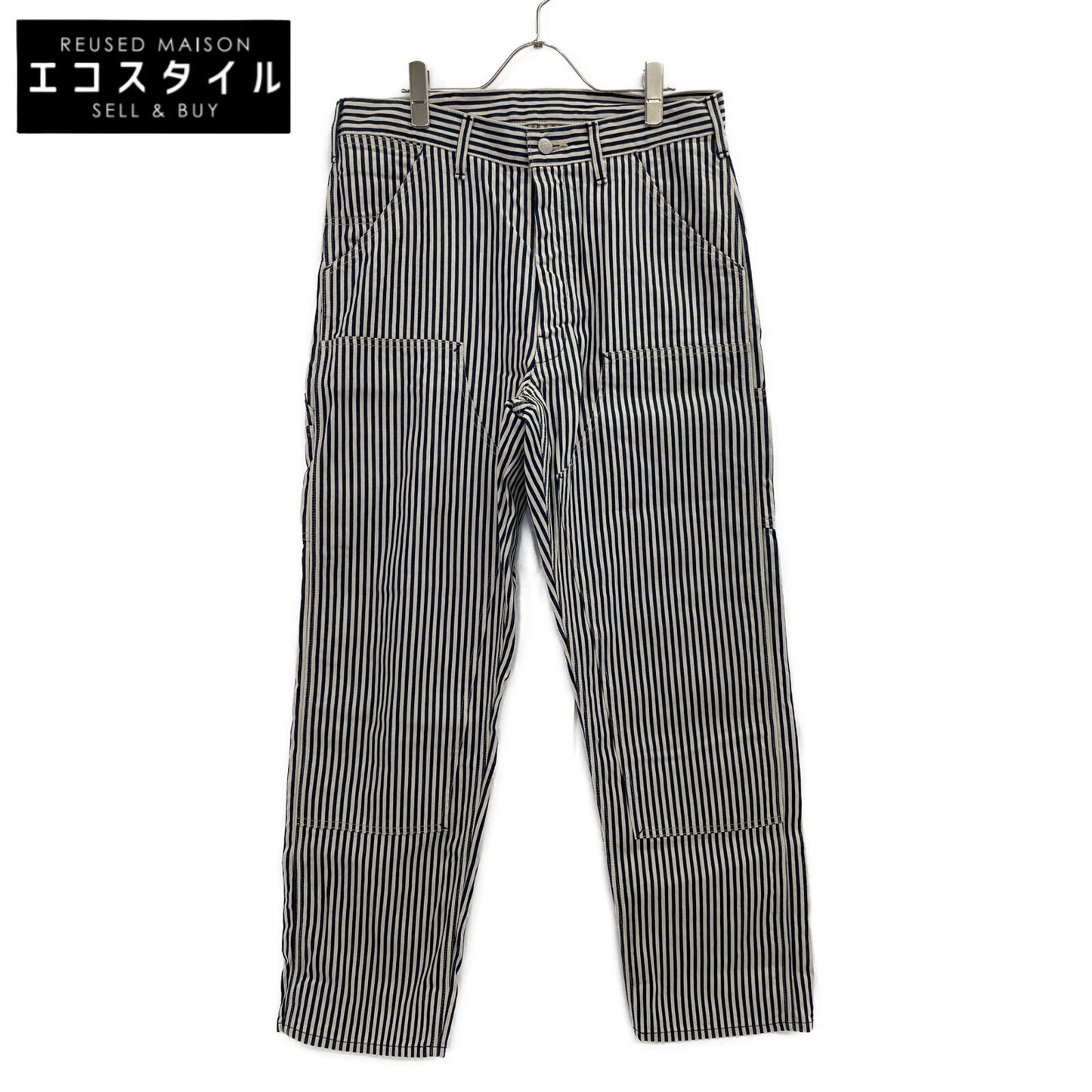 45R フォーティファイブ アール 50460081 ﾋｯｺﾘｰ 小麦ﾃﾞﾆﾑの908ﾍﾟｲﾝﾀｰﾊﾟﾝﾂ ボトムス 32