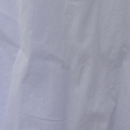 VETEMENTS ヴェトモン コットン デストロイ加工 オーバーサイズシャツ トップス メンズ ライトブルー XS 17SS トップス XS