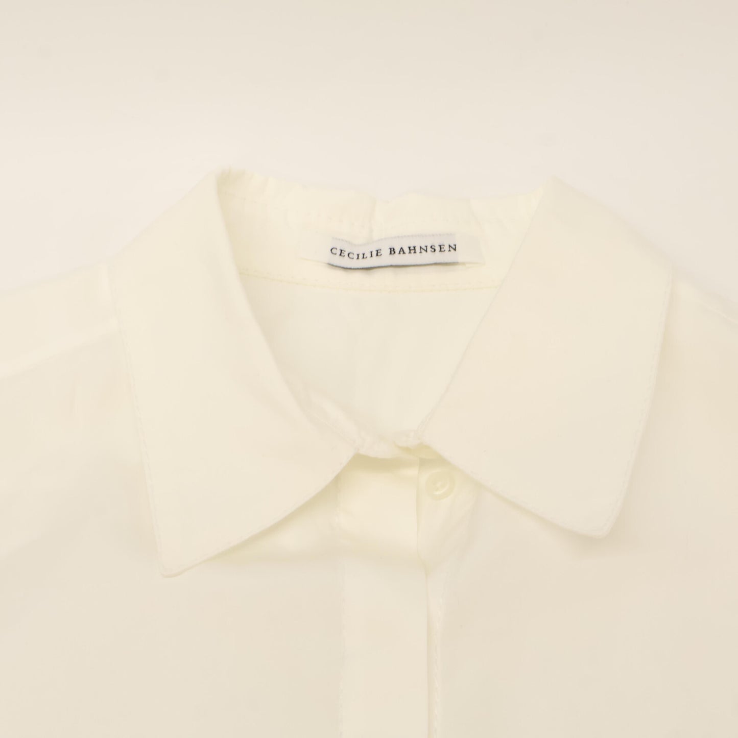 Cecilie Bahnsen セシリー バンセン 【美品】フラワーレース切替 シャツ ワンピース UK6