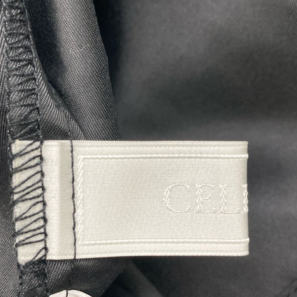 CELFORD セルフォード CWFB241069 ﾌﾞﾗｯｸ ﾅｲﾛﾝ ｽﾓｯｸﾒｯｼｭﾎﾞｳﾀｲﾌﾞﾗｳｽ トップス ONE