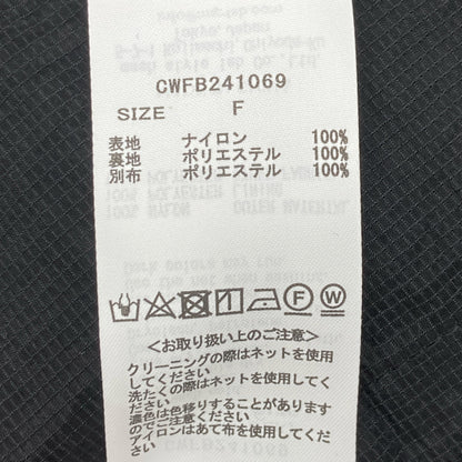 CELFORD セルフォード CWFB241069 ﾌﾞﾗｯｸ ﾅｲﾛﾝ ｽﾓｯｸﾒｯｼｭﾎﾞｳﾀｲﾌﾞﾗｳｽ トップス ONE