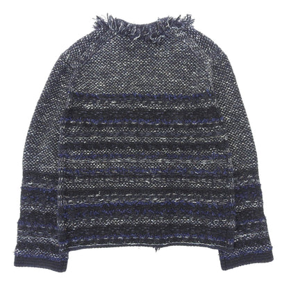 boussole ブソル 美品 ツイード ジャケット レディース ネイビー F ジャケット F