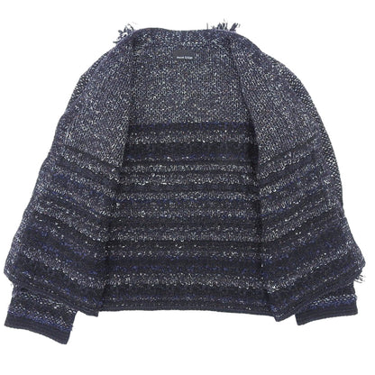 boussole ブソル 美品 ツイード ジャケット レディース ネイビー F ジャケット F