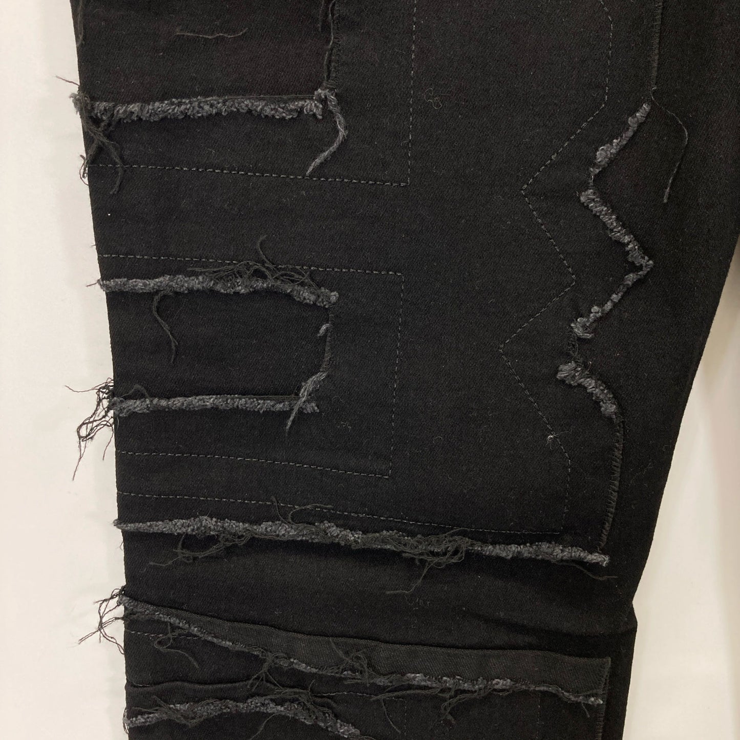 TAKEOFF テイクオフ 【新品同様】クラッシュボーダー ジップフライ デニムパンツ/ ボトムス L