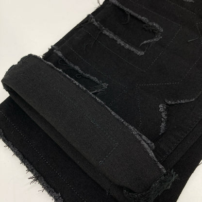 TAKEOFF テイクオフ 【新品同様】クラッシュボーダー ジップフライ デニムパンツ/ ボトムス L