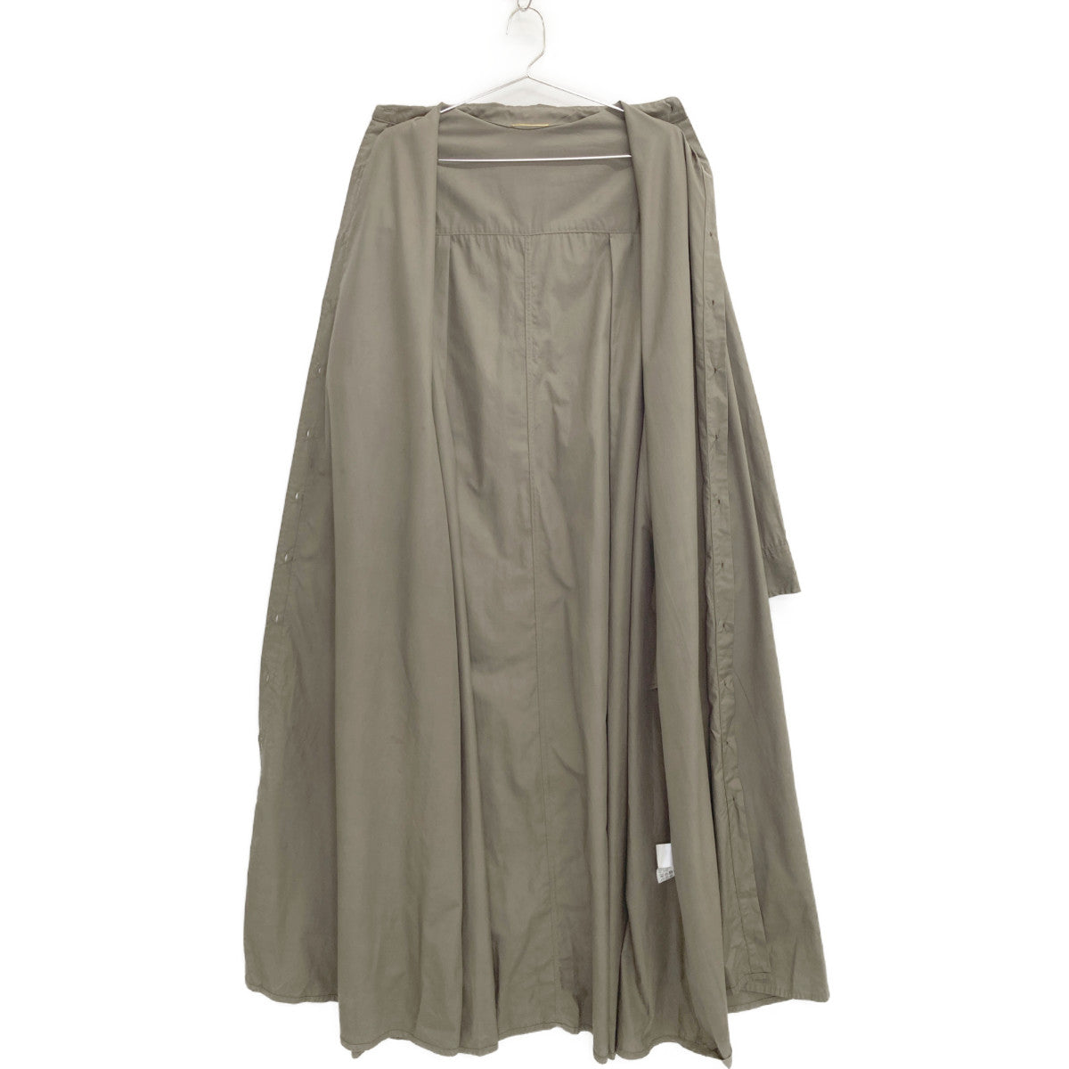 Deuxieme Classe ドゥーズィエムクラス 24年製 24-040-500-7010 コットン ロングスリーブシャツ ワンピース 38