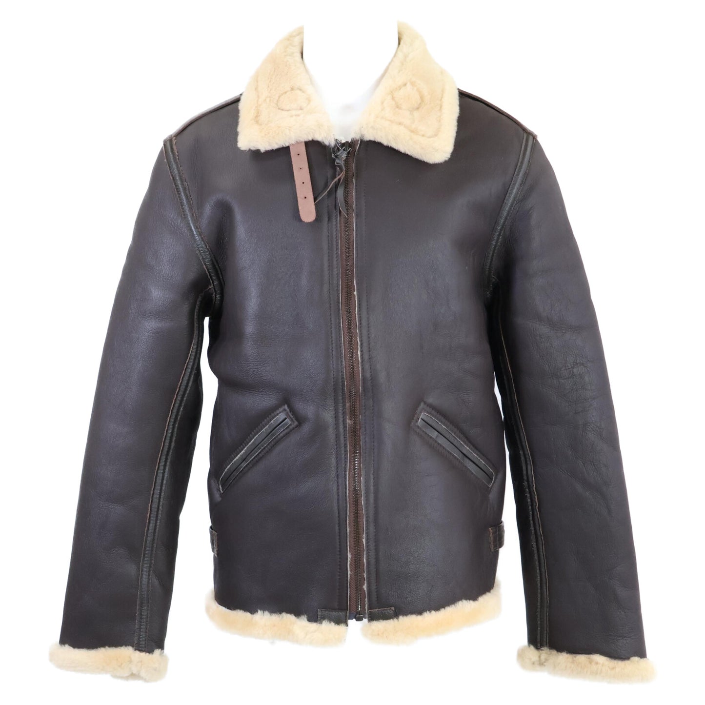 AVIREX アヴィレックス 【新品同様/国内正規】直営店限定 783-3150009 2191003 TYPE B-6 シープスキン ムートン ジャケット 42