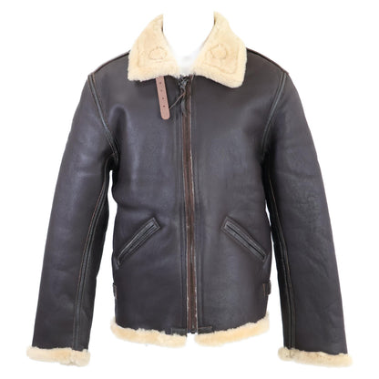 AVIREX アヴィレックス 【新品同様/国内正規】直営店限定 783-3150009 2191003 TYPE B-6 シープスキン ムートン ジャケット 42