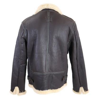 AVIREX アヴィレックス 【新品同様/国内正規】直営店限定 783-3150009 2191003 TYPE B-6 シープスキン ムートン ジャケット 42