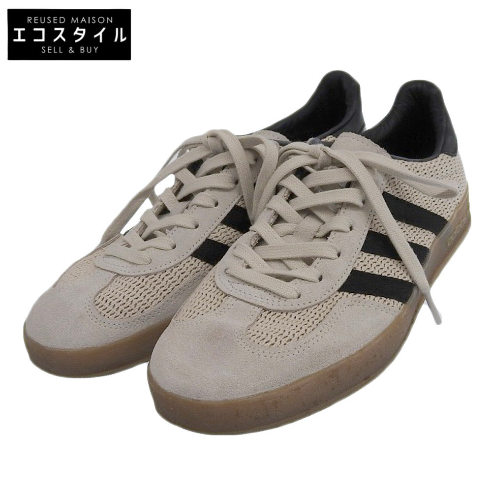 adidas アディダス 新品同様 GAZELLE INDOOR シューズ メンズ Alumina/Core Black/Gum 26cm IH4769 24年製 シューズ 8(US)