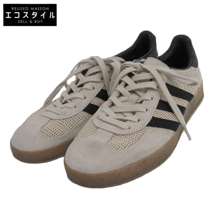 adidas アディダス 新品同様 GAZELLE INDOOR シューズ メンズ Alumina/Core Black/Gum 26cm IH4769 24年製 シューズ 8(US)