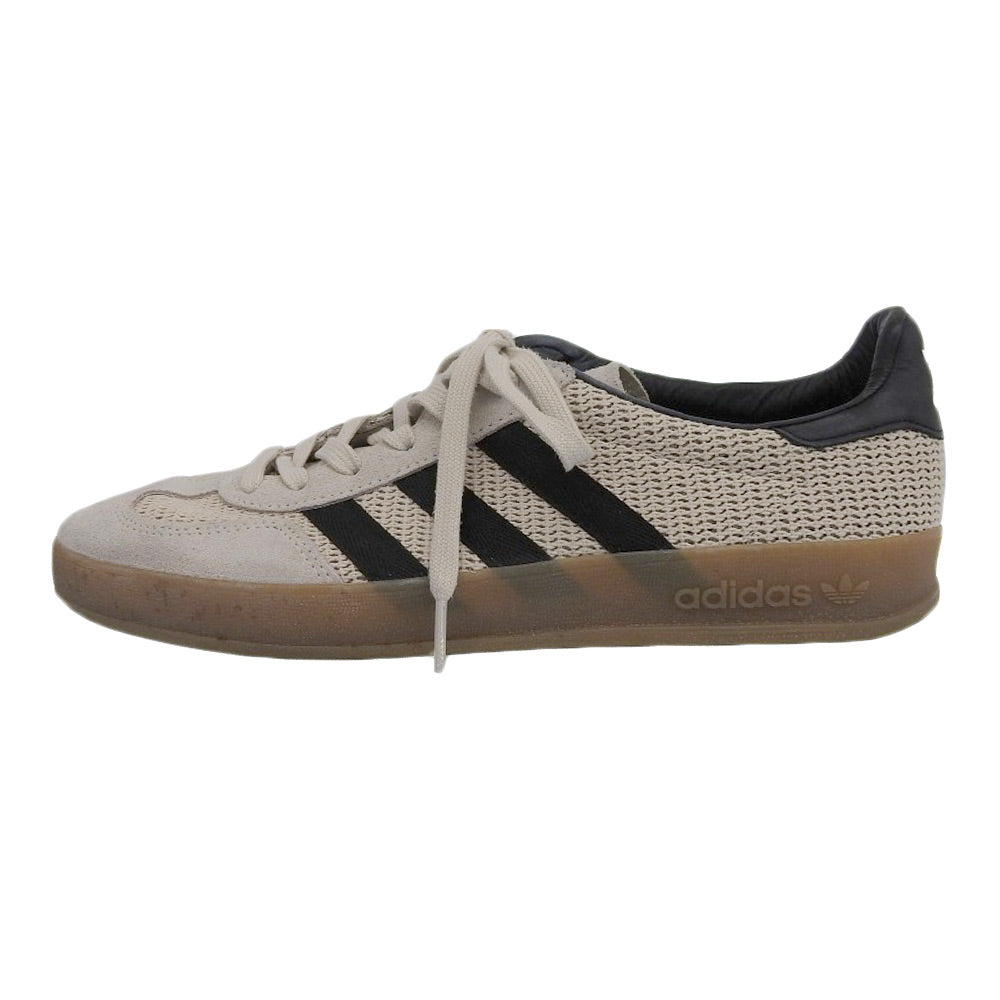 adidas アディダス 新品同様 GAZELLE INDOOR シューズ メンズ Alumina/Core Black/Gum 26cm IH4769 24年製 シューズ 8(US)