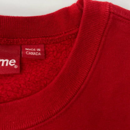 Supreme シュプリーム 20FW ﾚｯﾄﾞ Side Logo Crewneck トップス L