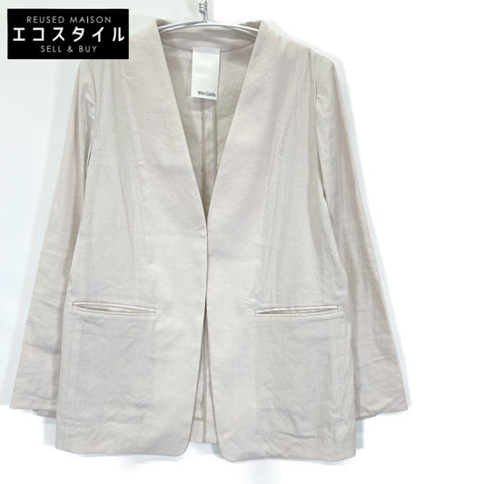Whim Gazette ウィムガゼット 24SS ﾍﾞｰｼﾞｭ ｶﾗｰﾚｽｼﾞｬｹｯﾄ ジャケット F