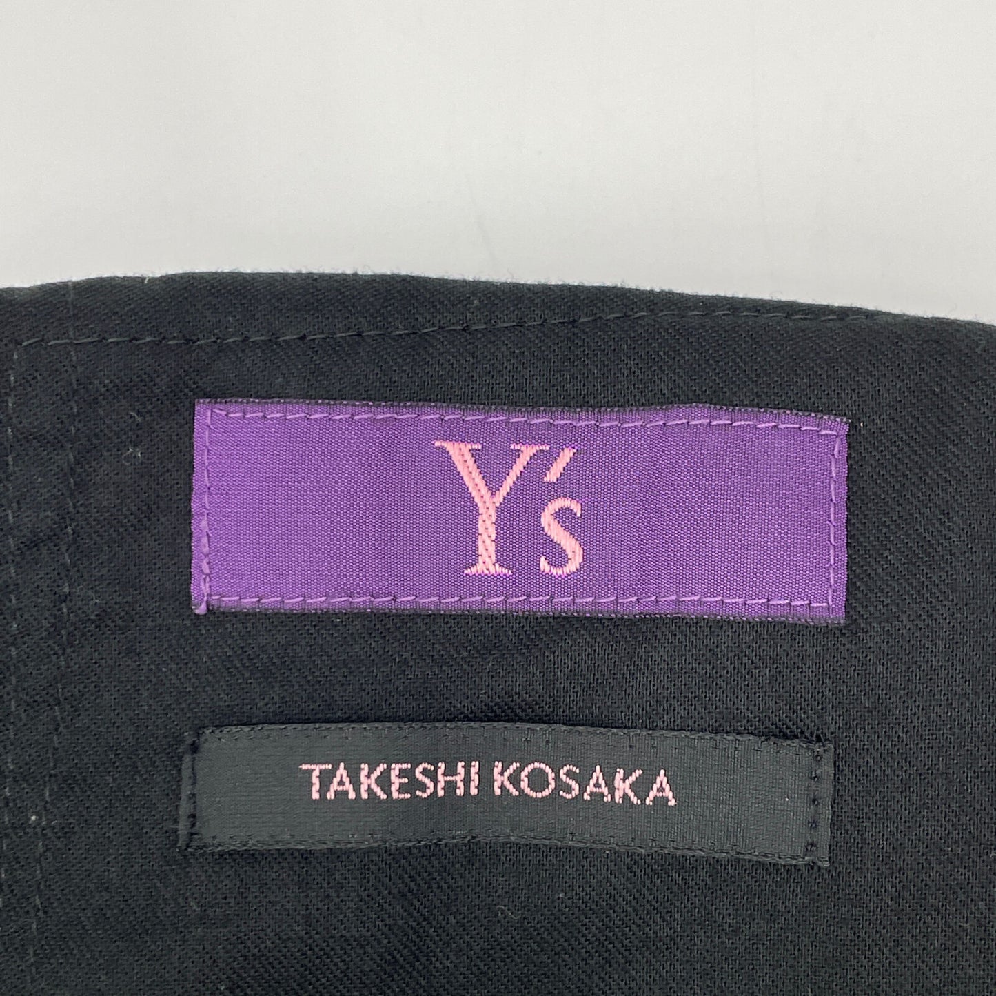 Y's Pink ワイズピンク 【TAKESHI KOSAKA by】YG-D17-500 14SS ブラック オフショルダー オールインワン ワンピース 2