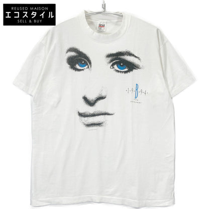 anvil アンビル 90'S ホワイト Barbra Streisand Tシャツ トップス L