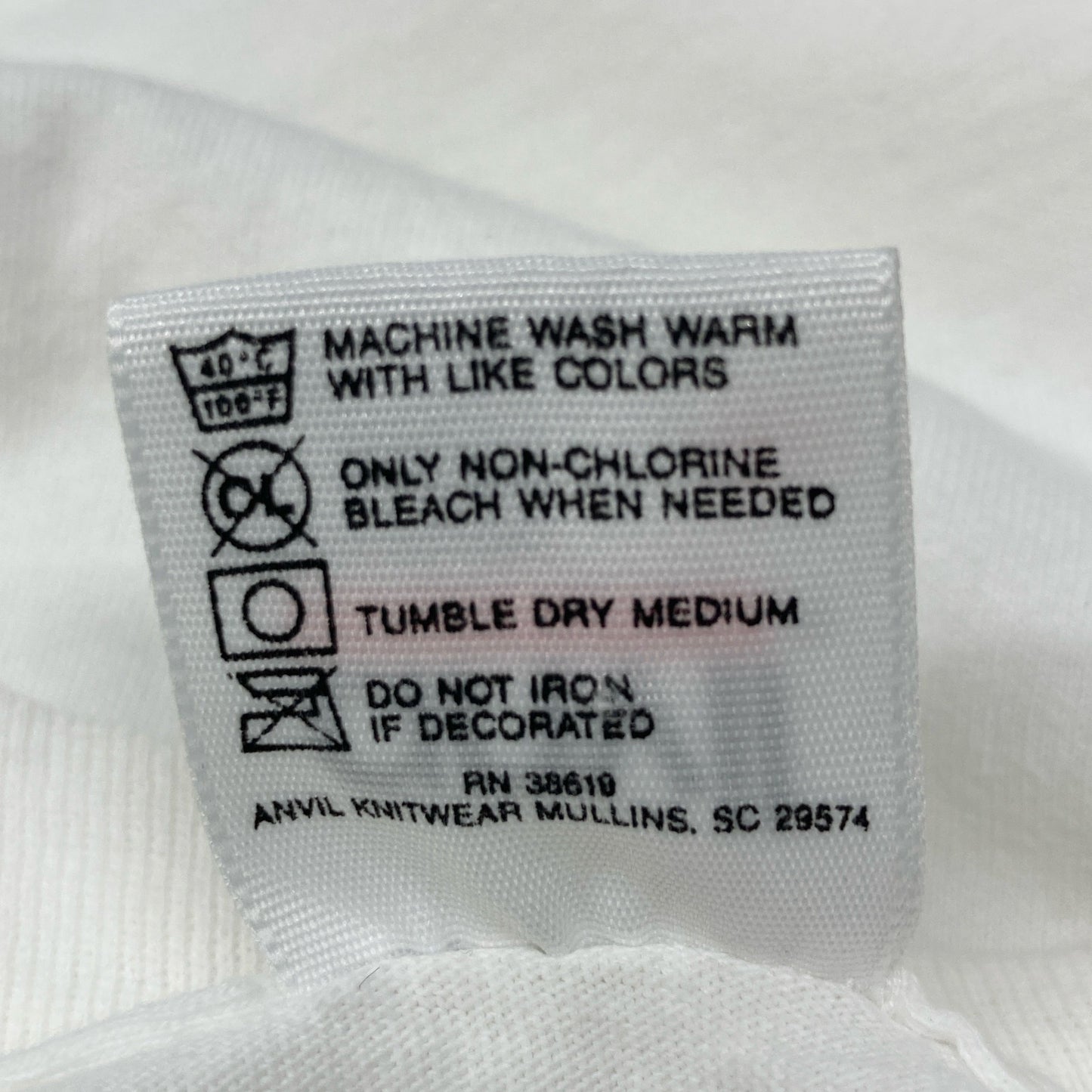 anvil アンビル 90'S ホワイト Barbra Streisand Tシャツ トップス L