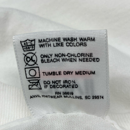 anvil アンビル 90'S ホワイト Barbra Streisand Tシャツ トップス L